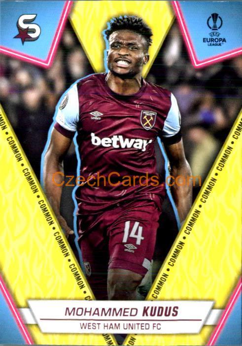 Mohammed Kudus 2023/24 Topps Superstars variation #188