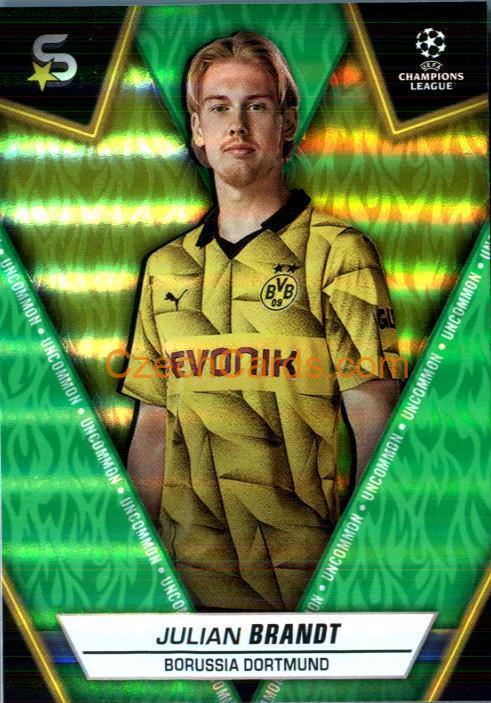 Julian Brandt 2023/24 Topps Superstars uncommon #31