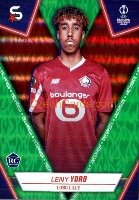 Leny Yoro 2023/24 Topps Superstars uncommon  #174 RC