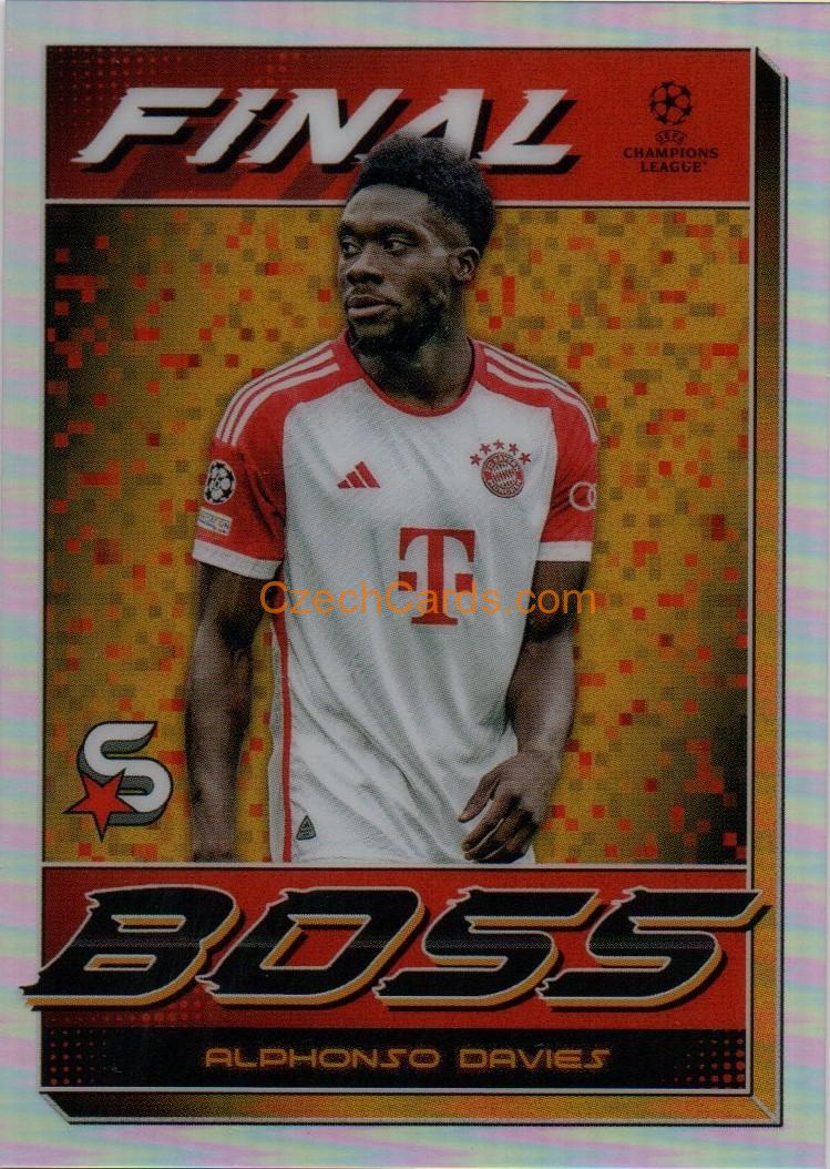 Alphonso Davies 2023/24 Topps Superstars Final Boss #FB-5