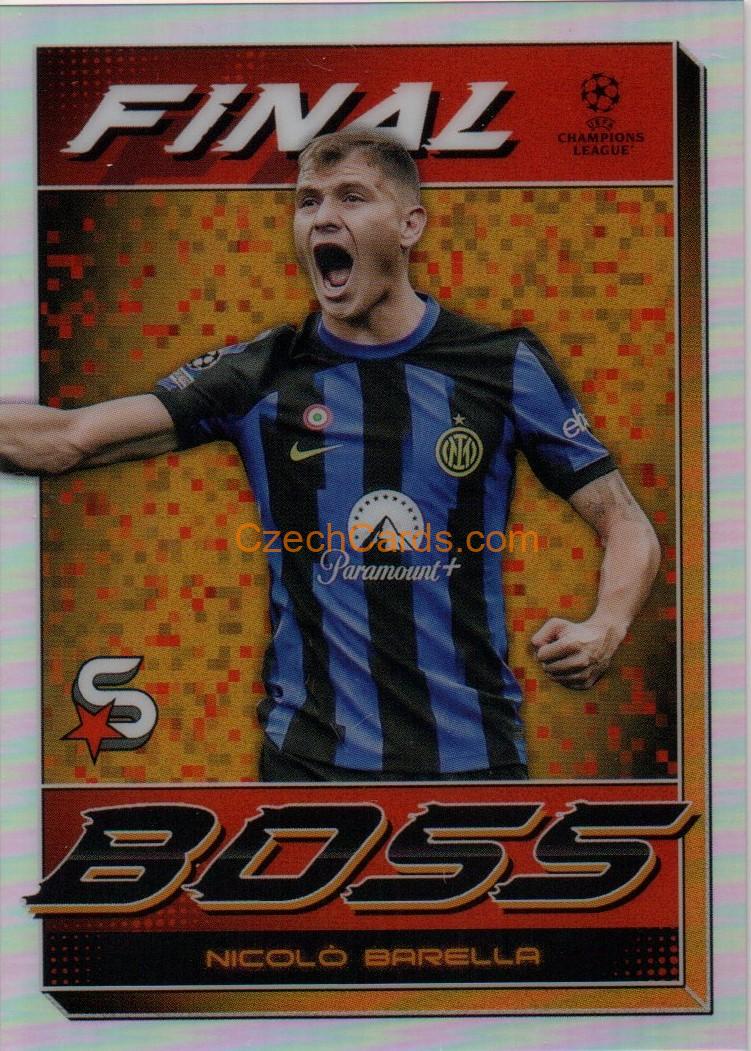 Nicolò Barella 2023/24 Topps Superstars Final Boss #FB-6