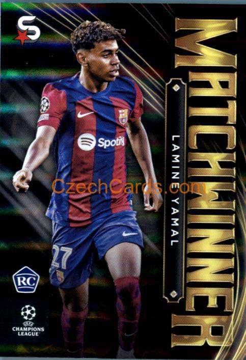 Lamine Yamal 2023/24 Topps Superstars Matchwinner #MW-9 RC