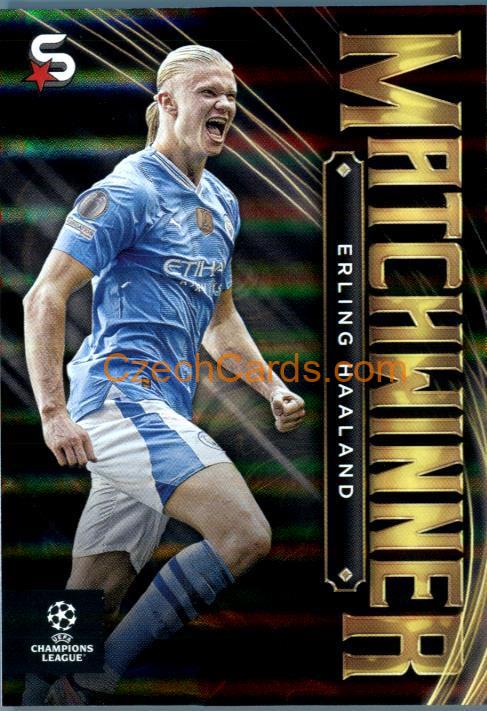 Erling Haaland 2023/24 Topps Superstars Matchwinner #MW-10