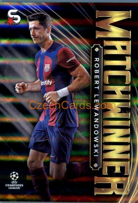 Robert Lewandowski 2023/24 Topps Superstars Matchwinner #MW-17