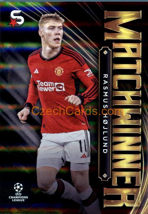 Rasmus Højlund 2023/24 Topps Superstars Matchwinner #MW-22