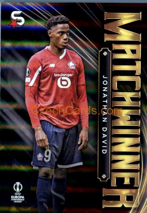 Jonathan David 2023/24 Topps Superstars Matchwinner #MW-29