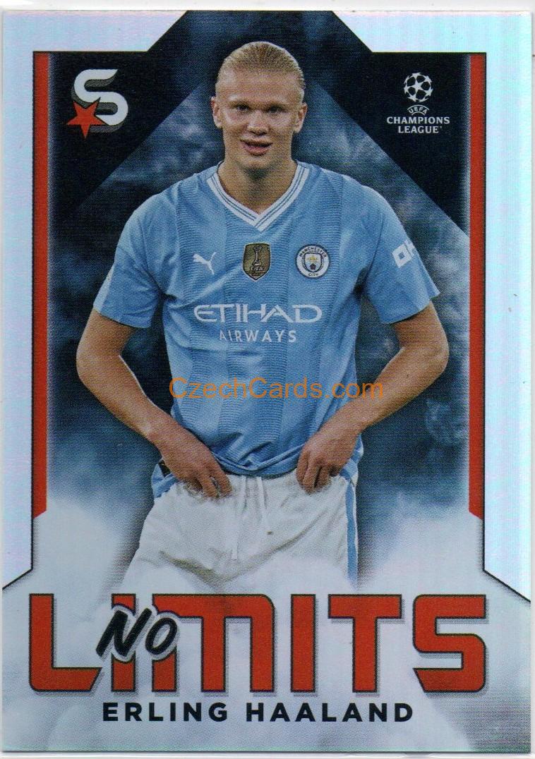 Erling Haaland 2023/24 Topps Superstars No Limits #NL-11