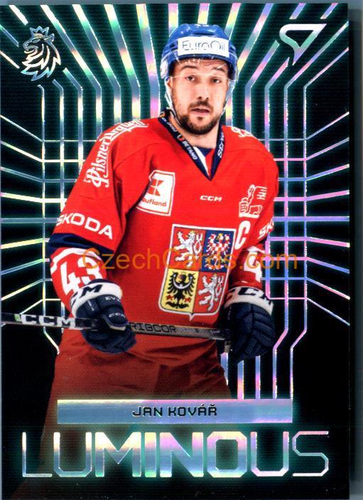 Jan Kovář 2024 Sportzoo Hokejové Česko Luminous #LS-20