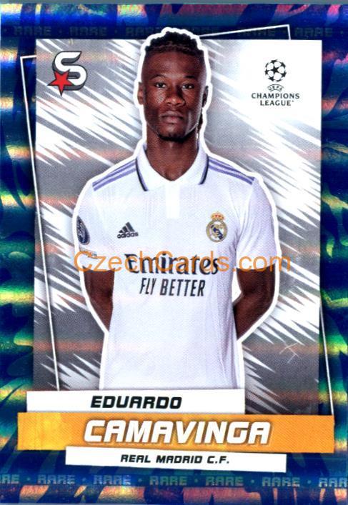Eduardo Camavinga 2022/23 Topps Superstars rare #41