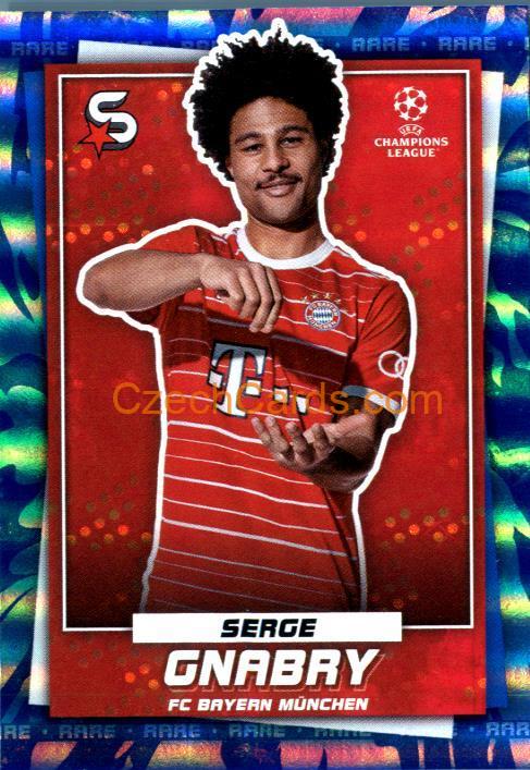 Serge Gnabry 2022/23 Topps Superstars rare #104