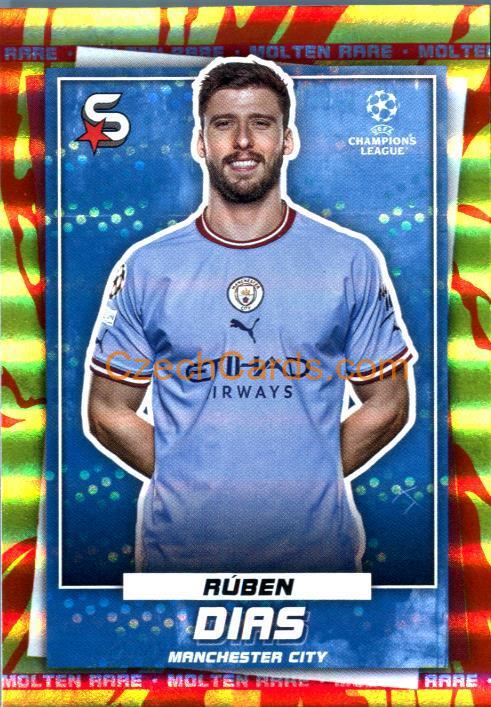 Rúben Dias 2022/23 Topps Superstars Molten rare parallel #2