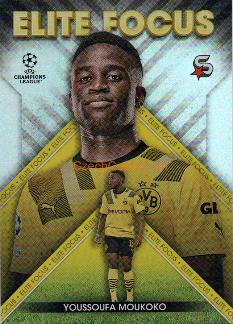 Yousoffa Moukoko 2022/23 Topps Superstars Elite Focus #EF-YM