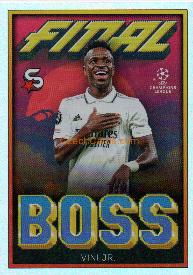 Vinicius Jr. 2022/23 Topps Superstars Final Boss #FB-VJR