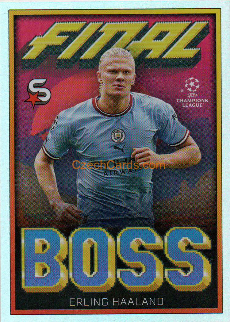 Erling Haaland 2022/23 Topps Superstars Final Boss #FB-EH