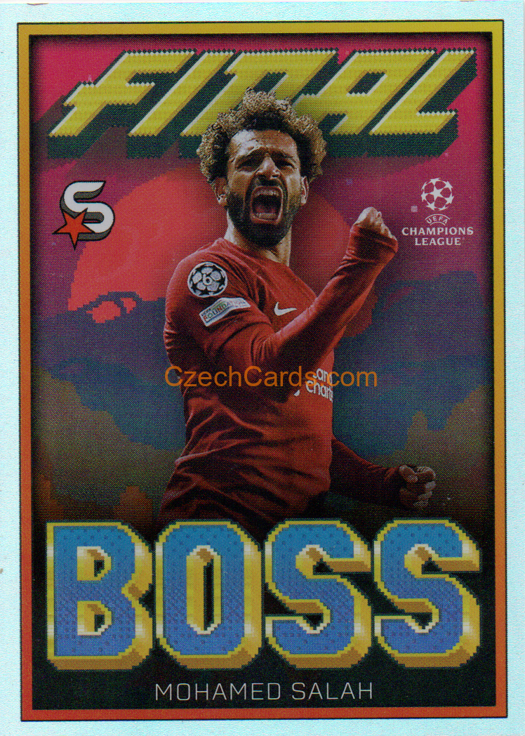 Mohamed Salah 2022/23 Topps Superstars Final Boss #FB-MS