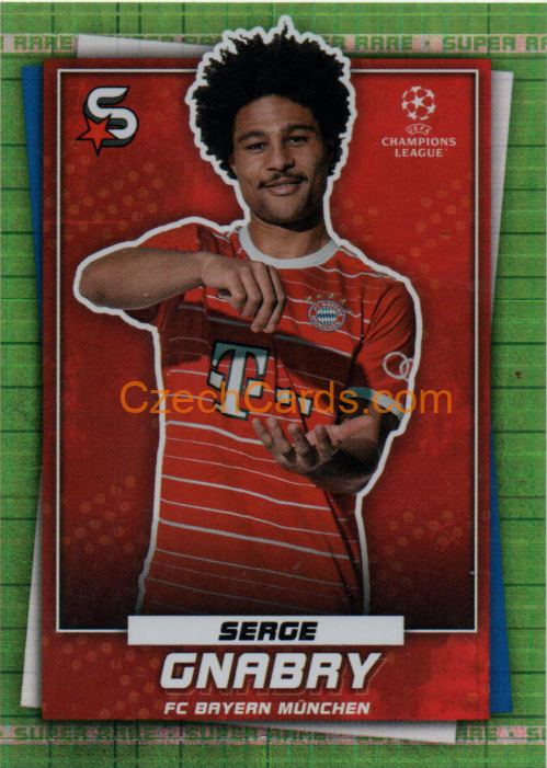 Serge Gnabry 2022/23 Topps Superstars super rare xx/199#104