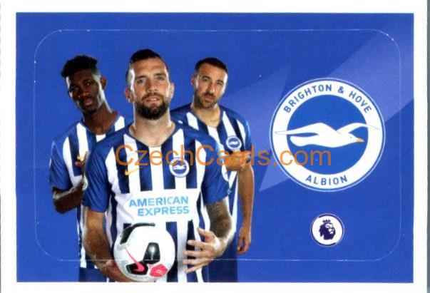 Brighton & Hove Albion Duffy / Bissouma / Murray 2020 Panini Football Premier League sticker #6