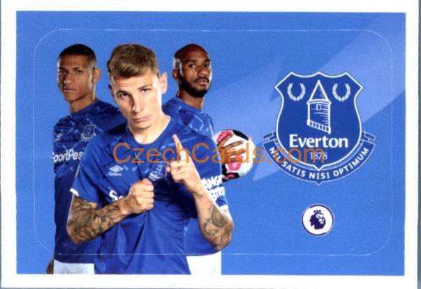 Everton Digne / Richarlison / Delph 2020 Panini Football Premier League sticker #10