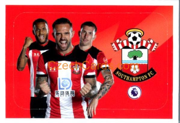 Southampton Danny Ings / Ryan Bertrand / Pierre-Emile Hojbjerg 2020 Panini Football Premier League sticker #18