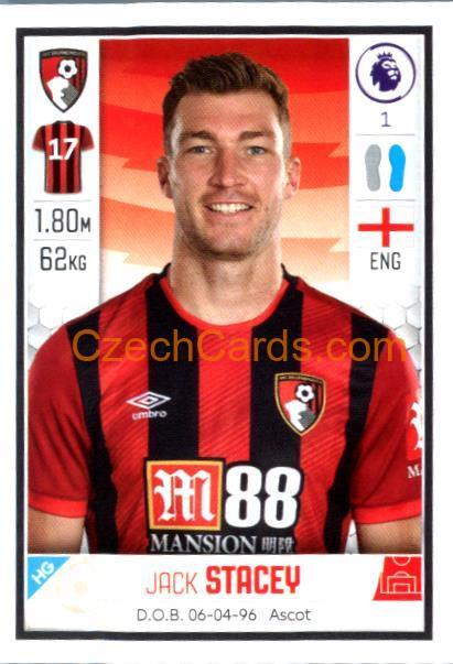 Jack Stacey 2020 Panini Football Premier League sticker #31