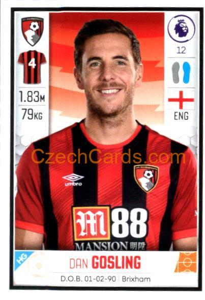 Dan Gosling 2020 Panini Football Premier League sticker #34
