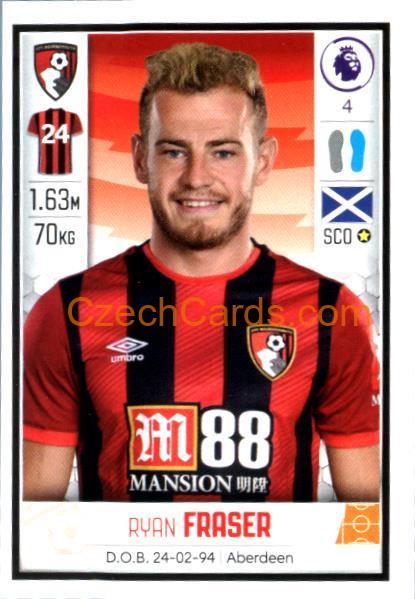 Ryan Fraser 2020 Panini Football Premier League sticker #40