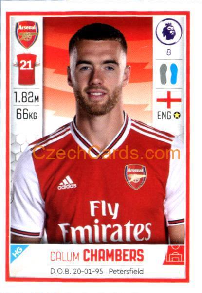 Calum Chambers 2020 Panini Football Premier League sticker #59
