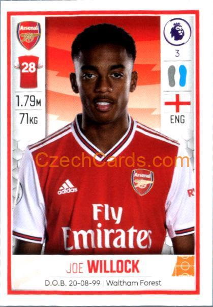 Joe Willock 2020 Panini Football Premier League sticker #67