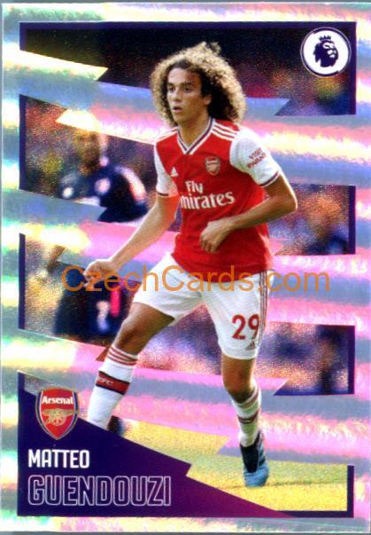 Matteo Guendouzi (Key Player) 2020 Panini Football Premier League sticker metal #78