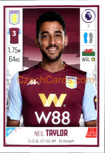 Neil Taylor 2020 Panini Football Premier League sticker #84
