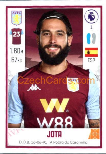 Jota 2020 Panini Football Premier League sticker #100