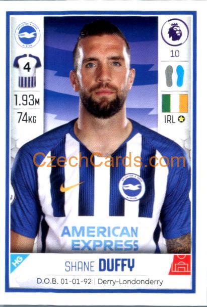 Shane Duffy 2020 Panini Football Premier League sticker #114