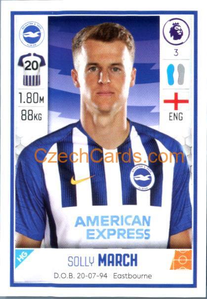 Solly March 2020 Panini Football Premier League sticker #125