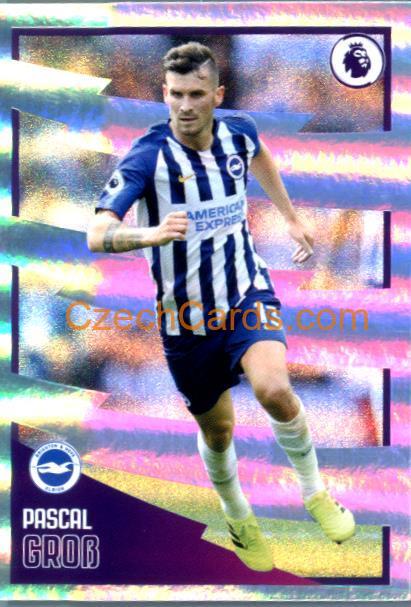 Pascal Gross (Key Player) 2020 Panini Football Premier League sticker metal #136