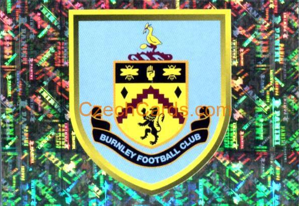 Badge Burnley 2020 Panini Football Premier League sticker metal #139