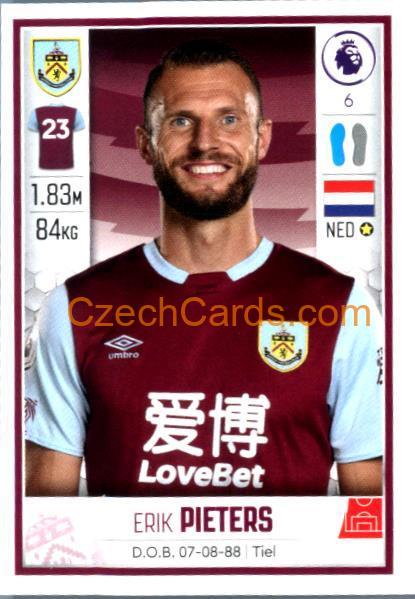 Erik Pieters 2020 Panini Football Premier League sticker #147