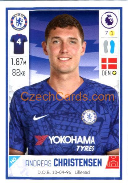 Andreas Christensen 2020 Panini Football Premier League sticker #173
