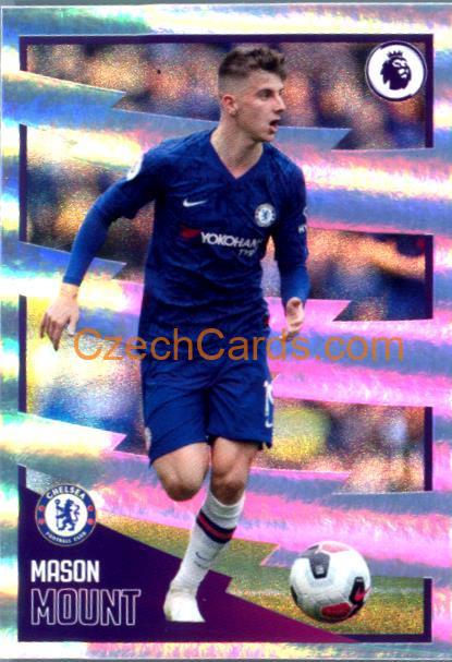 Mason Mount (Key Player) 2020 Panini Football Premier League sticker metal #194