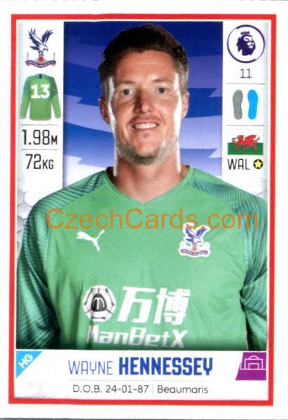 Wayne Hennessey 2020 Panini Football Premier League sticker #198