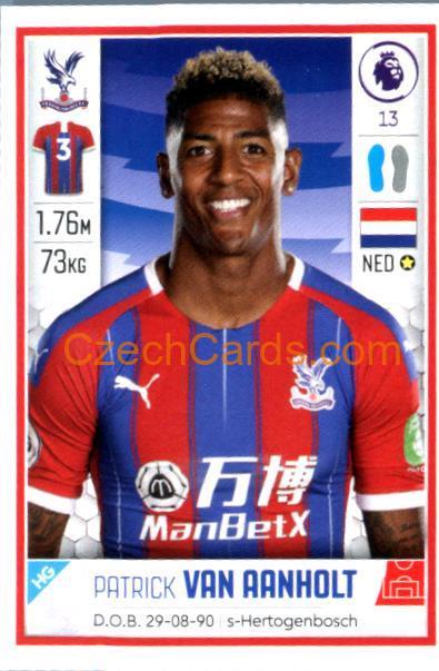 Patrick van Aanholt 2020 Panini Football Premier League sticker #201