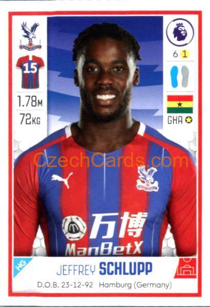 Jeffrey Schlupp 2020 Panini Football Premier League sticker #205