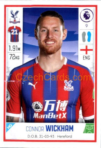 Connor Wickham 2020 Panini Football Premier League sticker #219