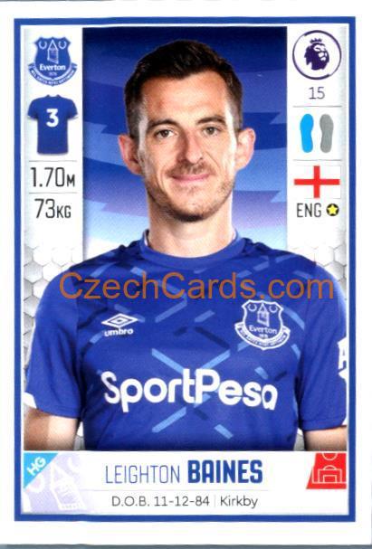 Leighton Baines 2020 Panini Football Premier League sticker #230