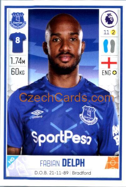 Fabian Delph 2020 Panini Football Premier League sticker #236
