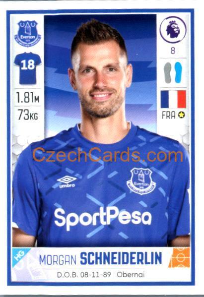 Morgan Schneiderlin 2020 Panini Football Premier League sticker #238