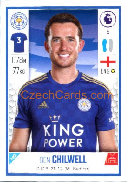 Ben Chilwell 2020 Panini Football Premier League sticker #259