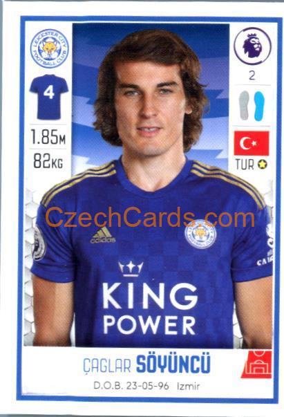 Çaglar Söyüncü 2020 Panini Football Premier League sticker #260