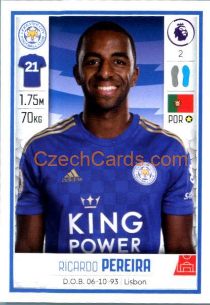 Ricardo Pereira 2020 Panini Football Premier League sticker #264