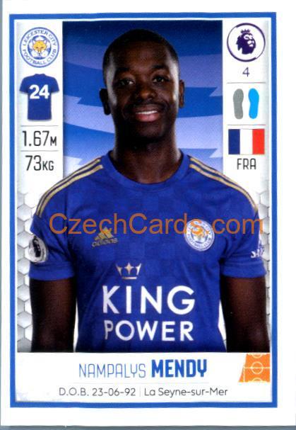 Nampalys Mendy 2020 Panini Football Premier League sticker #272