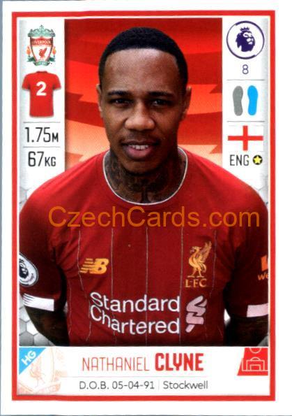 Nathaniel Clyne 2020 Panini Football Premier League sticker #287